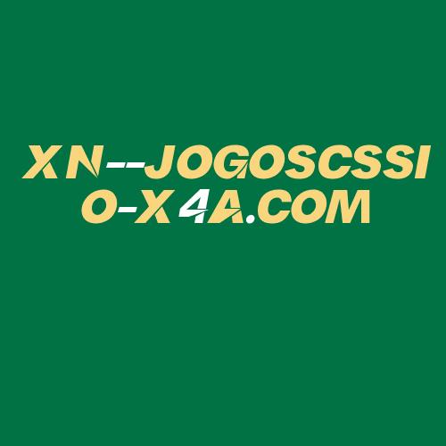 Logo da XN--JOGOSCSSIO-X4A